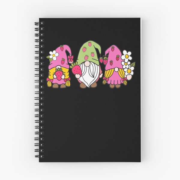 Item preview, 3 Strawberry Gnomes Spring Midsummer Gnomies  designed and sold by funnytshirtemp.