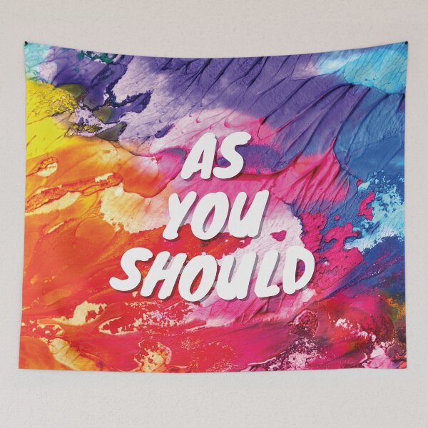 Item preview, AS YOU SHOULD designed and sold by lookperfect.