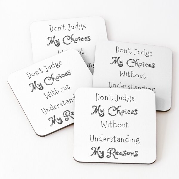 Item preview, Dont Judge My Choices designed and sold by SirajDecors.