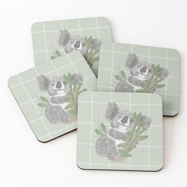Item preview, Koala is sleeping on the tree designed and sold by Manoondaly.