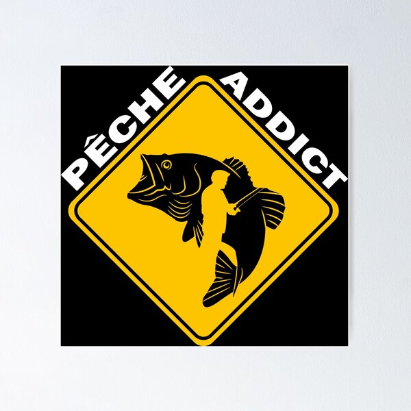 OBV - Pêche Addict Fisherman fish Poster