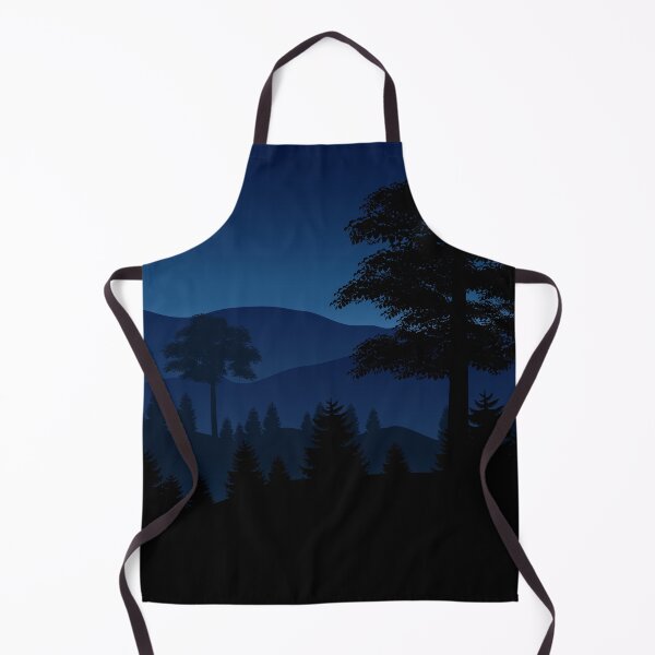 Item preview, Night Time Forest With Mountain Background designed and sold by JTS STORE.