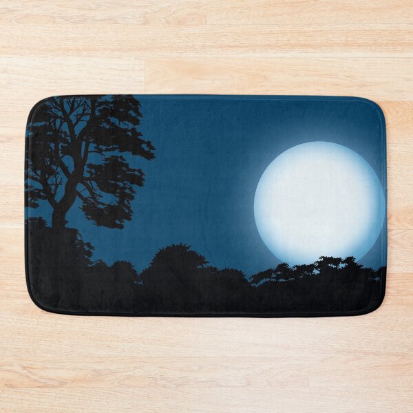 Item preview, Tree With Full Moon Background designed and sold by JTS STORE.