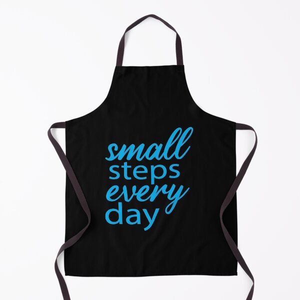 Item preview, small steps every day, motivational quote design designed and sold by adjamine.