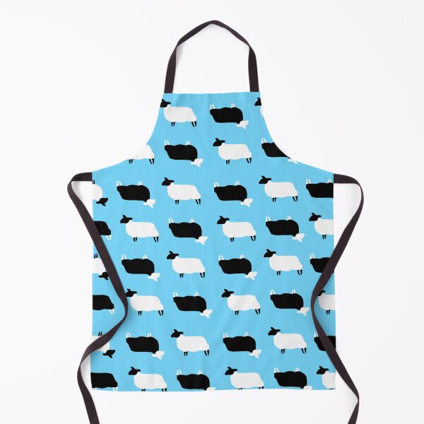 Item preview, Sheep black and white pattern counting sheep designed and sold by lucky-fern.