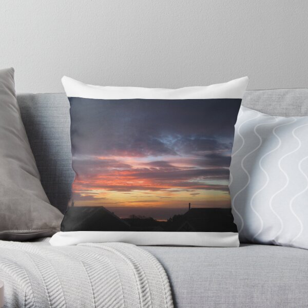 Sunset Throw Pillow