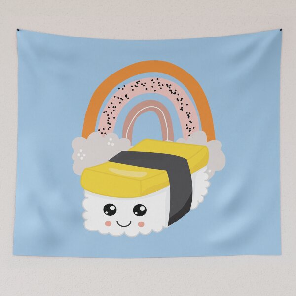 Item preview, Omelette sushi under the rainbow | Sushi love designed and sold by Petra Becker.