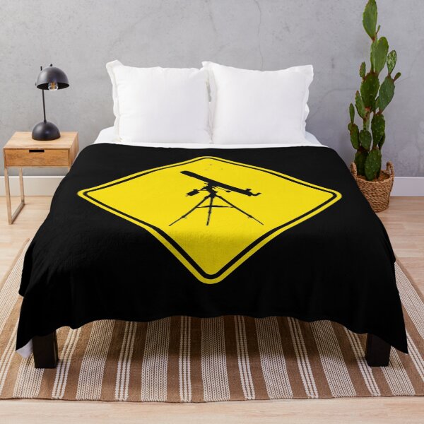 Item preview, Telescope Caution Sign designed and sold by LazyBuffalo.