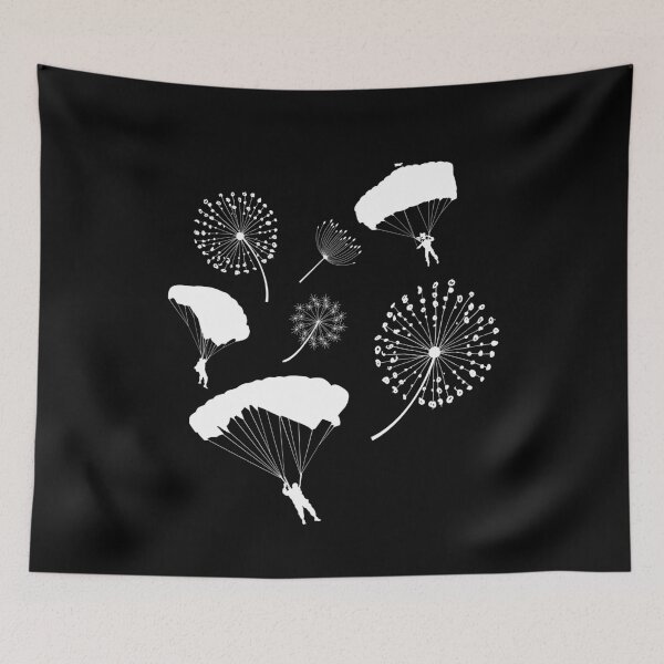 Item preview, Parachute Dandelion Skydiver designed and sold by MooonTees.