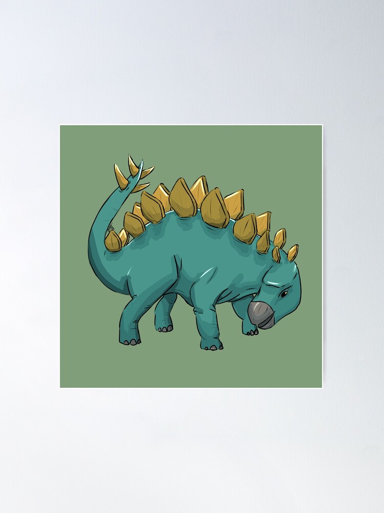 Stegosaurus Poster