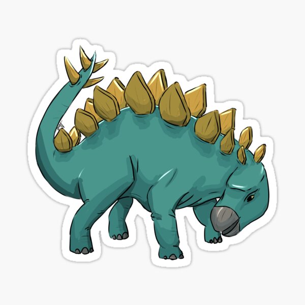Item preview, stegosaurus designed and sold by Alex Flux.