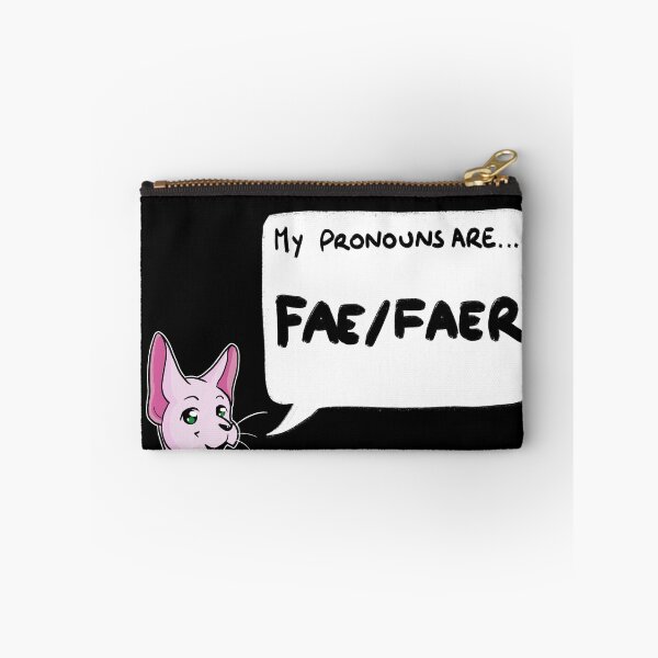 Item preview, Pronoun Cat - Fae/Faer designed and sold by Cat Herd.
