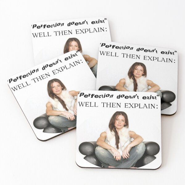 Item preview, If perfection doesn't exist then explain Evangeline Lilly designed and sold by Marie-Rumbelle.
