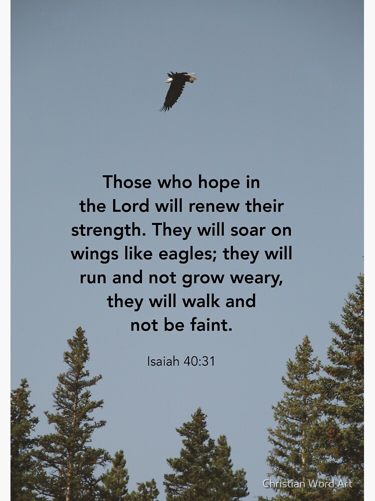 Wings like eagles, Isaiah 40 31 Bible Verse, Christian gifts for women, Bible verse by BWDESIGN
