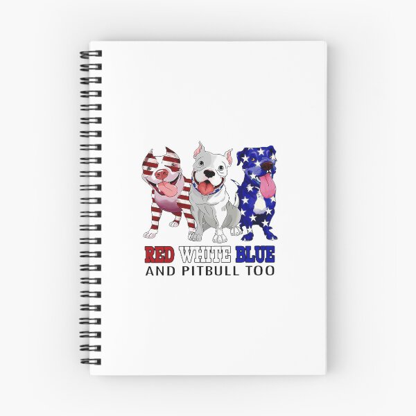 Item preview, RED WHITE BLUE AND PITBULL TOO designed and sold by Gerardo72.