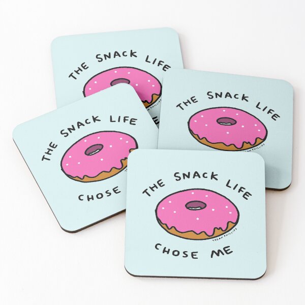 Item preview, The Snack Life Chose Me designed and sold by Tegan Phillips.