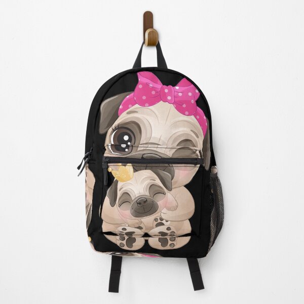 Item preview, Mother pug with her baby pug designed and sold by Emil1993.