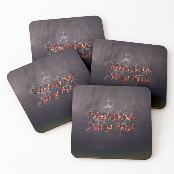 Item preview, Warning Very Hot Label : Molten Lava Text designed and sold by OnigiriDoctor.