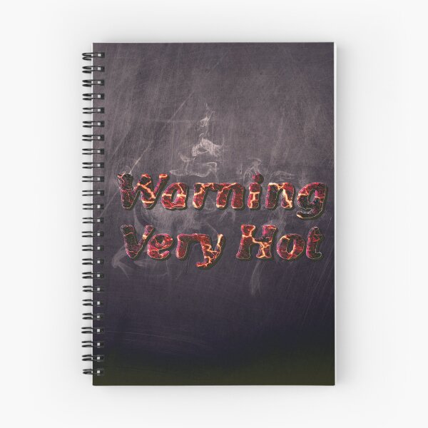 Item preview, Warning Very Hot Label : Molten Lava Text designed and sold by OnigiriDoctor.