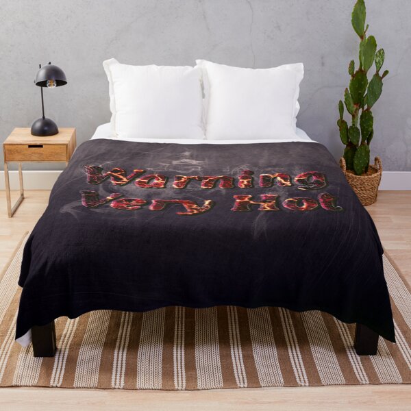 Item preview, Warning Very Hot Label : Molten Lava Text designed and sold by OnigiriDoctor.