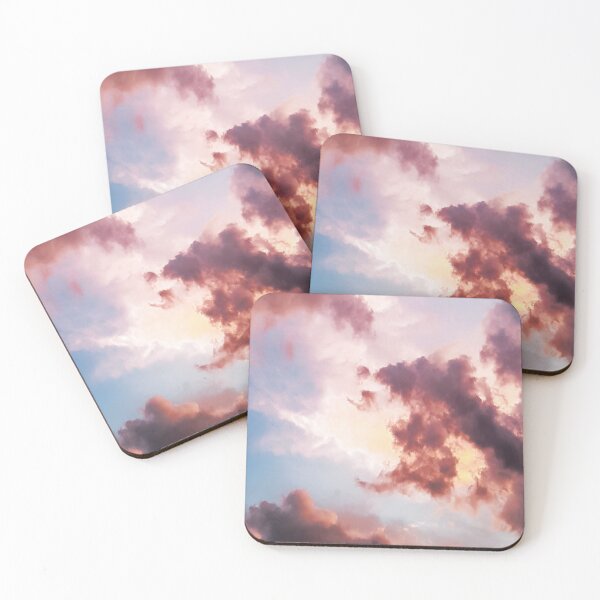 Item preview, Red clouds and blue sky-dust cloud designed and sold by Mammanation.