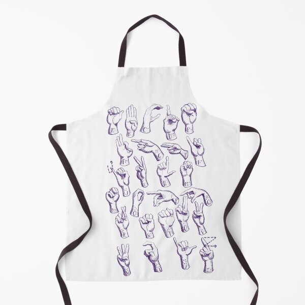 Item preview, Signlaguage alphabet with brail designed and sold by ADrawerInPurple.
