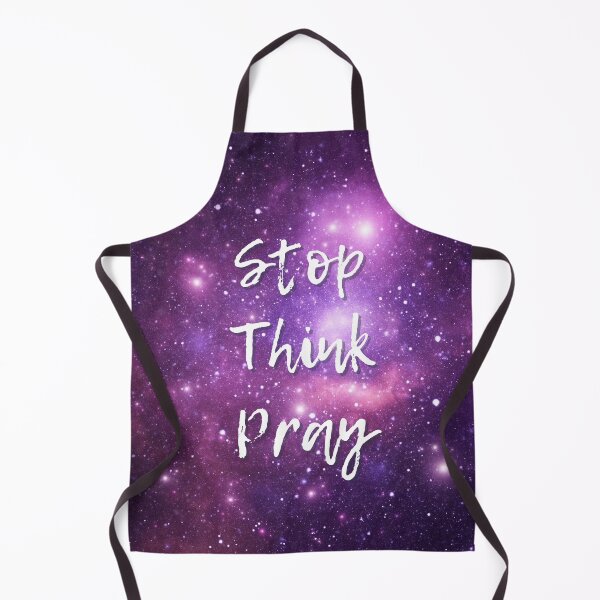 Item preview, Purple Stars | Stop, Think, & Pray designed and sold by AdoptKM.
