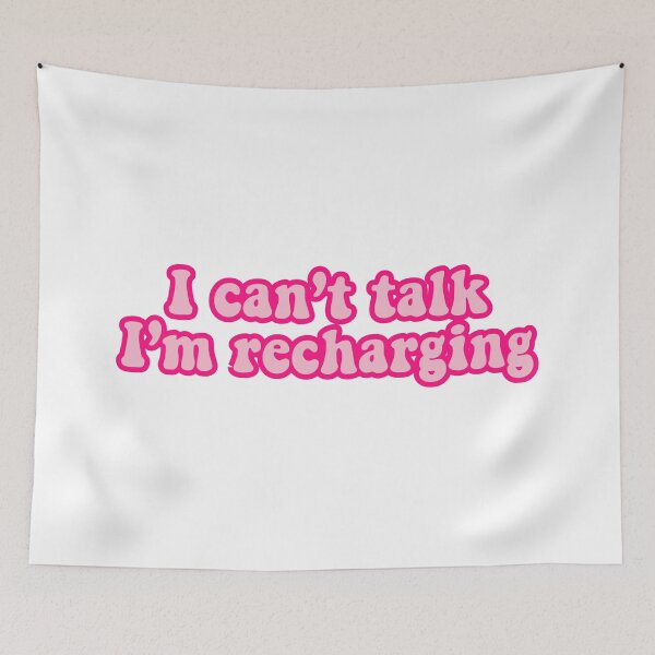 Item preview, I cant talk Im recharging designed and sold by 23mangoes.