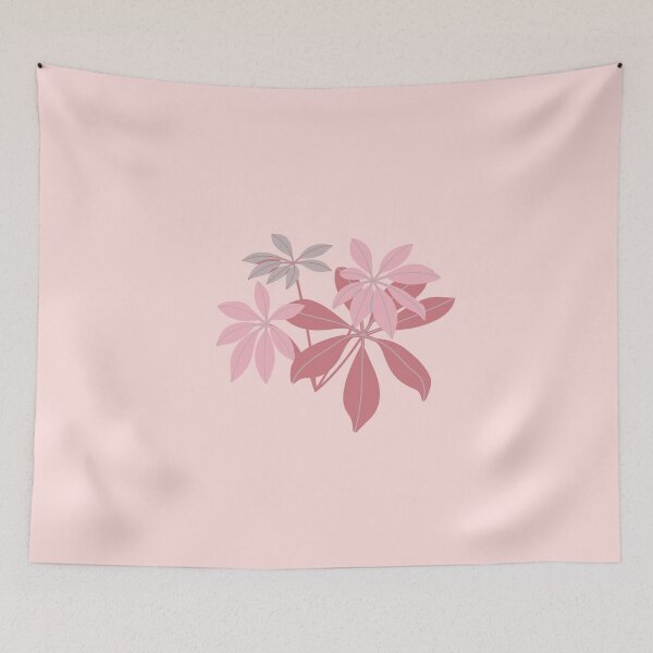 Item preview, botanical purplish flowers designed and sold by littlegloryy.