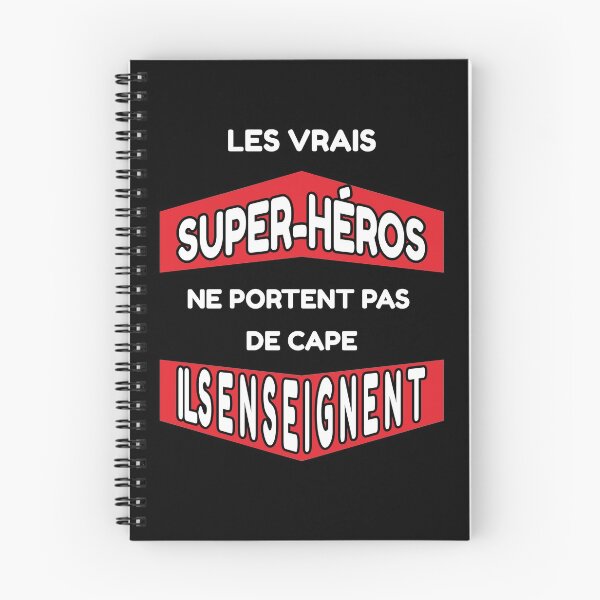 Item preview, les vrais super-héros ne portent pas de cape, ils enseignent - Cadeau drôle pour les professeurs et les enseignants designed and sold by thegiftedadult.