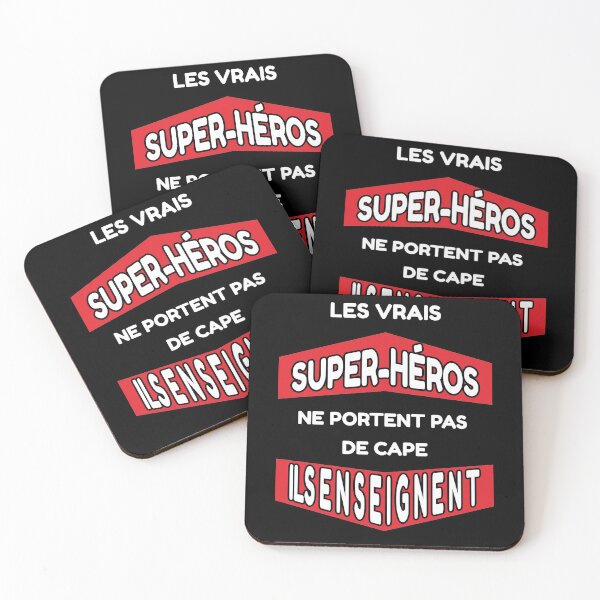 Item preview, les vrais super-héros ne portent pas de cape, ils enseignent - Cadeau drôle pour les professeurs et les enseignants designed and sold by thegiftedadult.