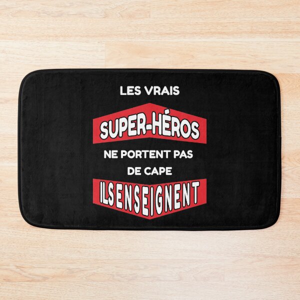 Item preview, les vrais super-héros ne portent pas de cape, ils enseignent - Cadeau drôle pour les professeurs et les enseignants designed and sold by thegiftedadult.