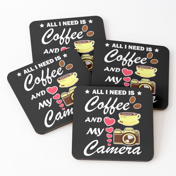 Item preview, Photography And Coffee Funny Quote designed and sold by vineeth.