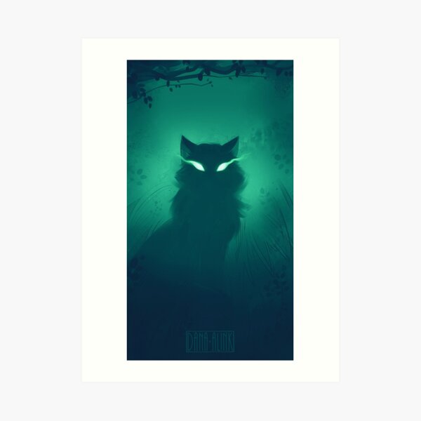 The witch's servant Art Print