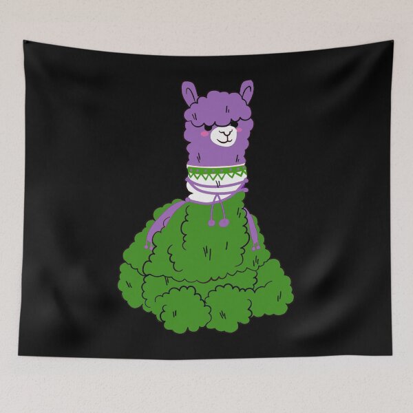 Item preview, Subtle Genderqueer Llama. Genderqueer llama. Genderqueer alpaca designed and sold by tiredandbored.