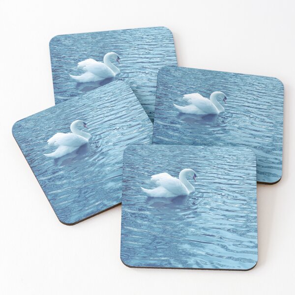Item preview, Swan in the Blue Lake Ripple designed and sold by seemune.