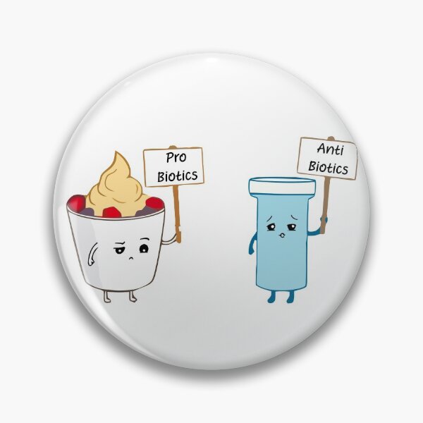 Item preview, Probiotics vs Antibiotics designed and sold by labstud.