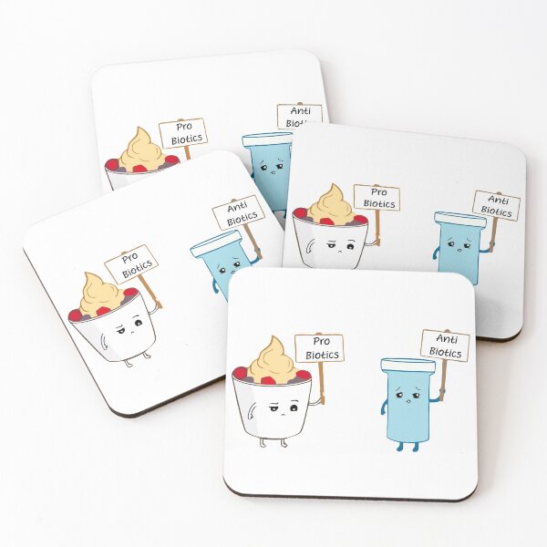 Item preview, Probiotics vs Antibiotics designed and sold by labstud.