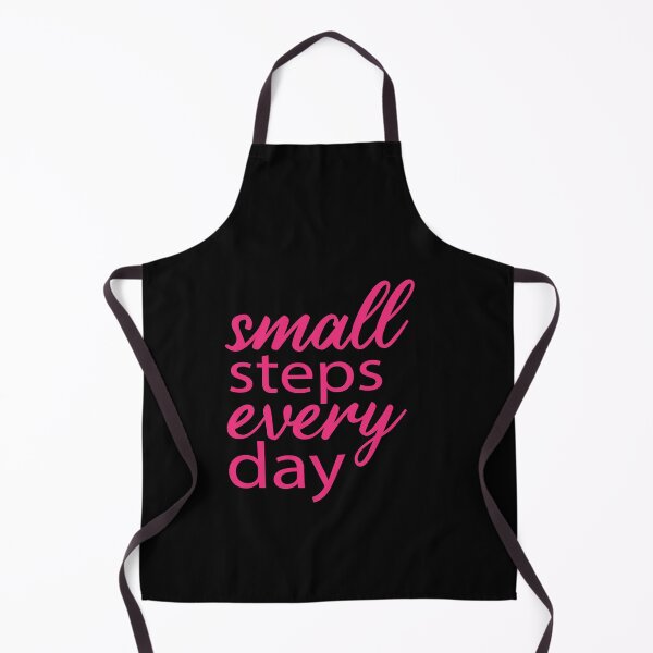 Item preview, small steps every day, motivational quote design designed and sold by adjamine.