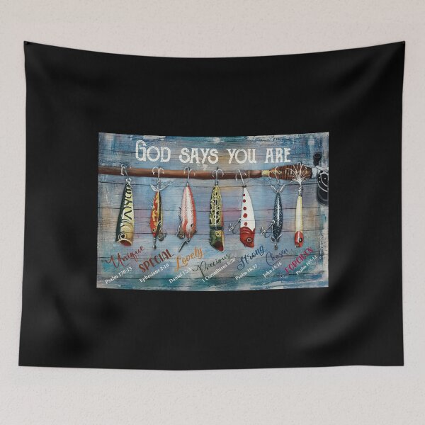 Item preview, God Say You Are - Graphics Bait Fishing Rod For Fisherman - Fishing God designed and sold by hippololocc.