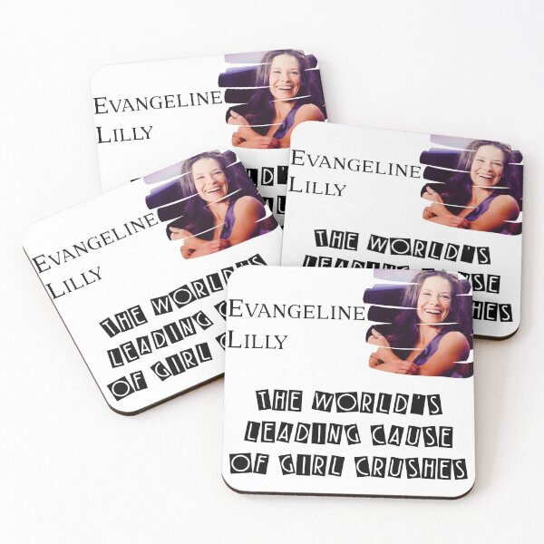 Item preview, Evangeline Lilly, the world's leading cause of girl crushes designed and sold by Marie-Rumbelle.