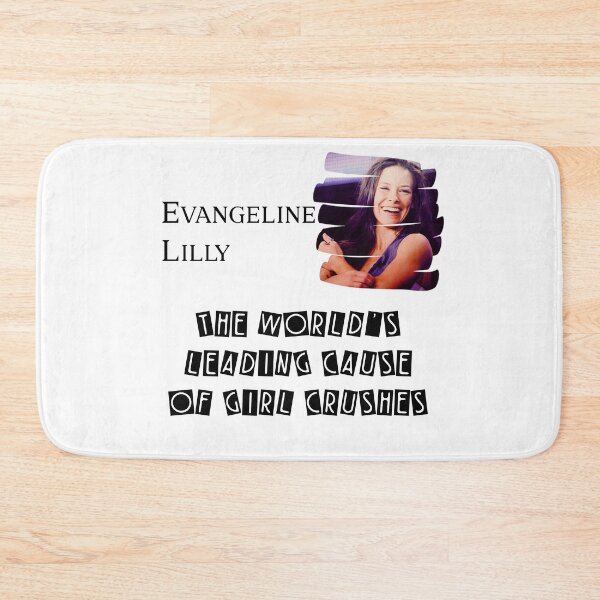 Item preview, Evangeline Lilly, the world's leading cause of girl crushes designed and sold by Marie-Rumbelle.