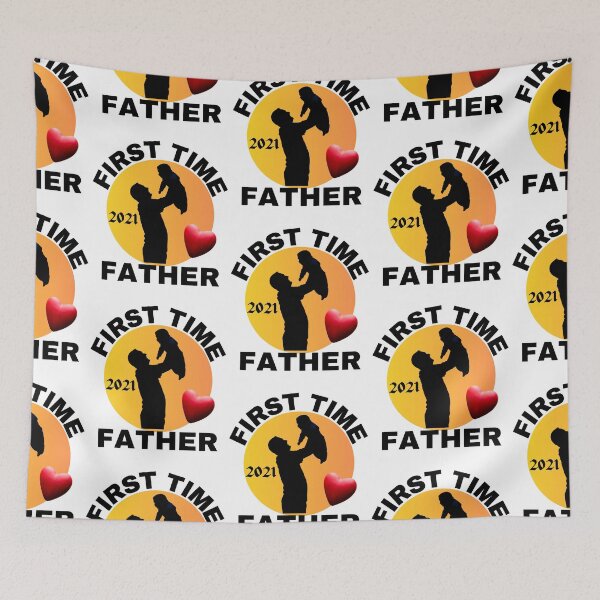 Item preview, FIRST TIME FATHER, DAD MEME, FATHERS DAY, FIRST TIME DADDY, designed and sold by R B Chrystal.
