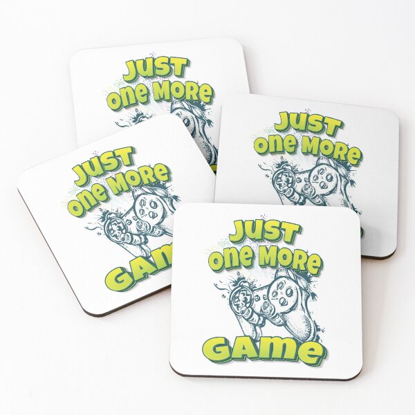 Item preview, Just One More Game designed and sold by WordsGamersUse.