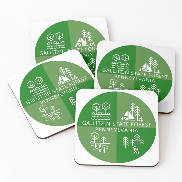 Item preview, Gallitzin State Forest Shield Logo designed and sold by VanyaKar.