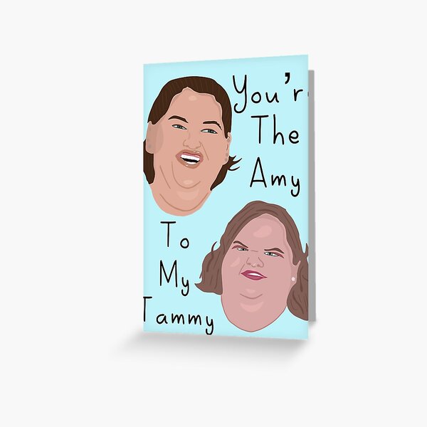 Item preview, 1,000lb  sisters postcard  designed and sold by melissaesther.