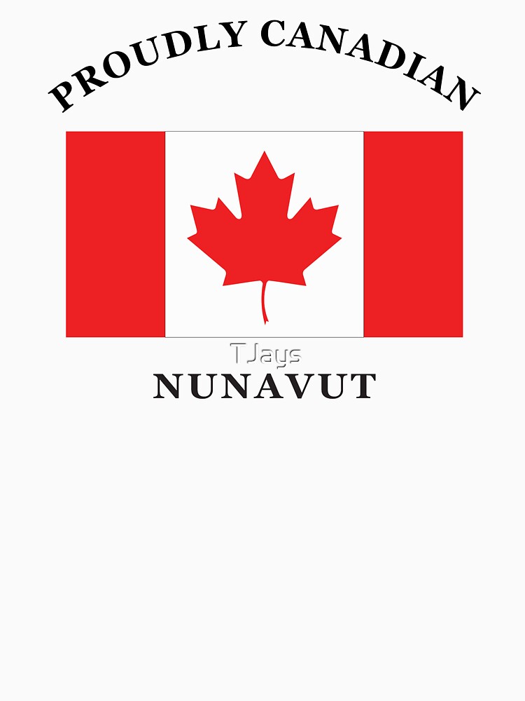 Disover Nunavut Prouudly Canadian Tank Top