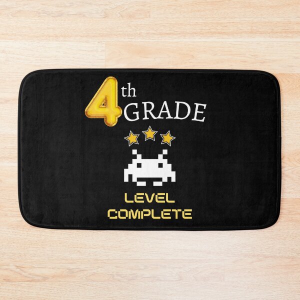 Item preview, Fourth Grade Level Complete New High Score - 4th Grade Level Cleared designed and sold by For the love of Pixels.