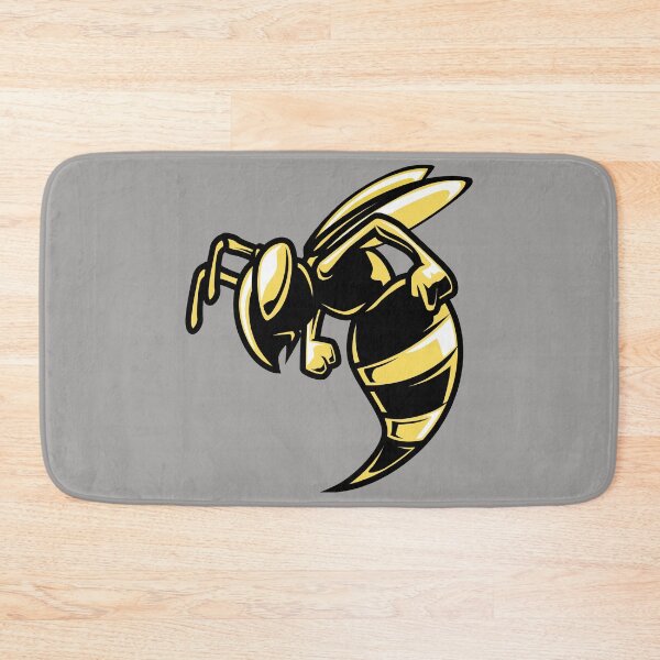 Item preview, bee insect mascot illustration designed and sold by Sya Prints.