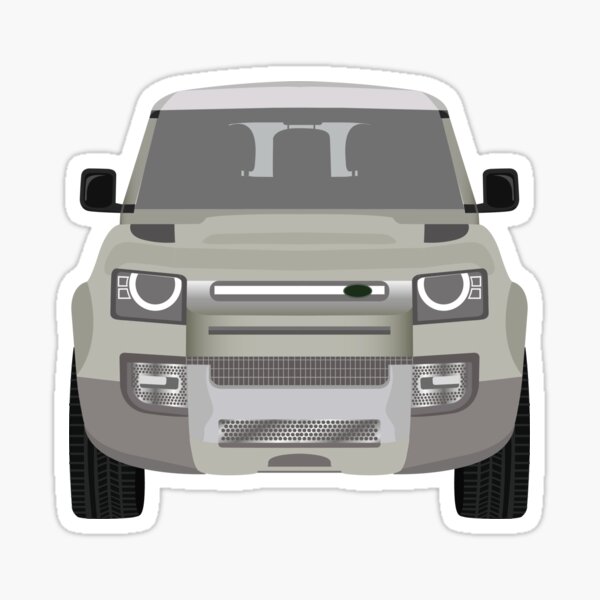 MUD WHERE Car Decal Sticker Land Rover Defender Discovery Freelander